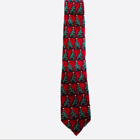Hallmark Holiday Traditions Silk Christmas Tie NEW - Picture 2 of 6